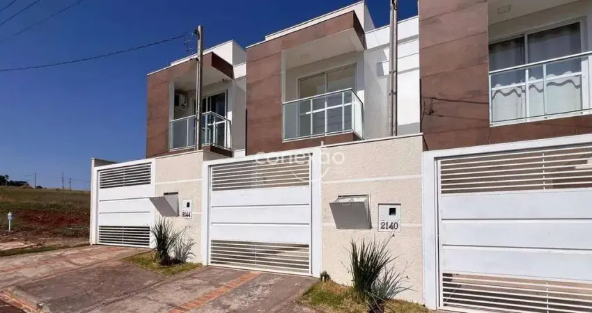 Sobrado à venda com 1 quarto + 1 demi suíte, vila becker, toledo/pr