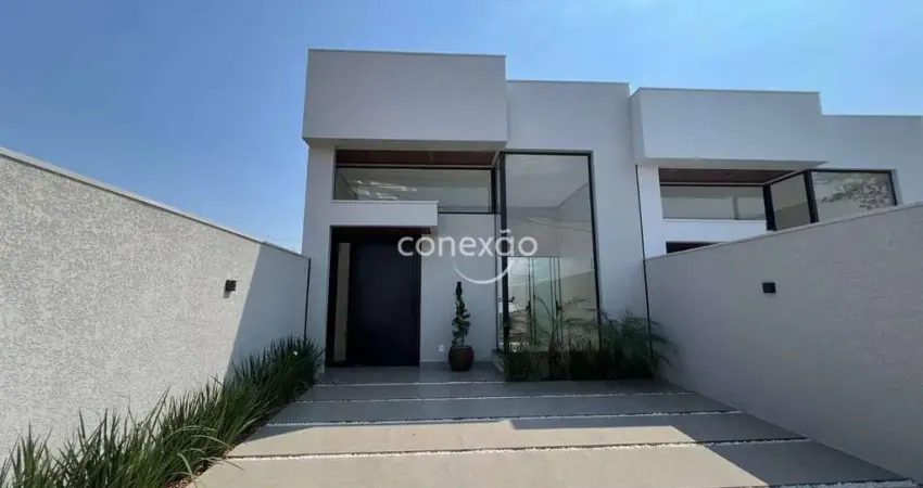 Casa automatizada semimobiliada à venda com 1 suíte + 2 quartos, tocantins - toledo