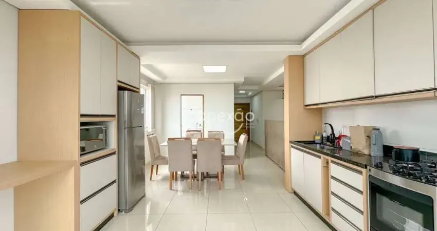 Apartamento mobiliado para locação com 1 suíte + 2 quartos, centro - toledo/pr