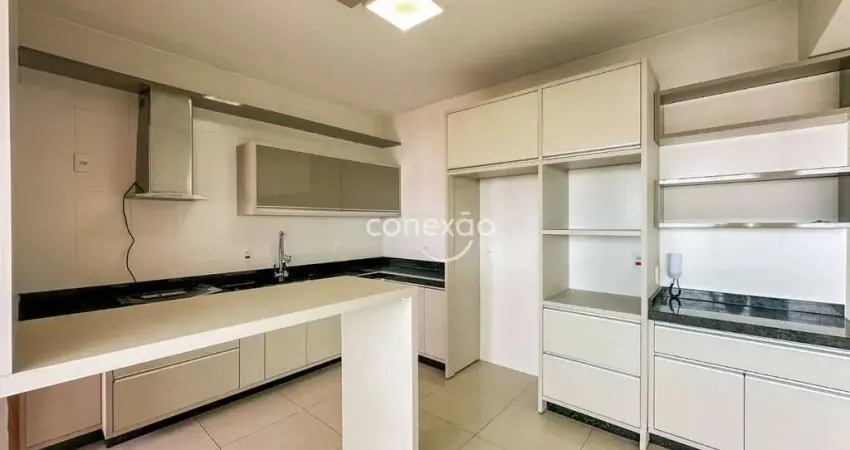 Apartamento para locação com área privativa de 161,37m², com 3 suítes, jd. la salle - toledo/pr