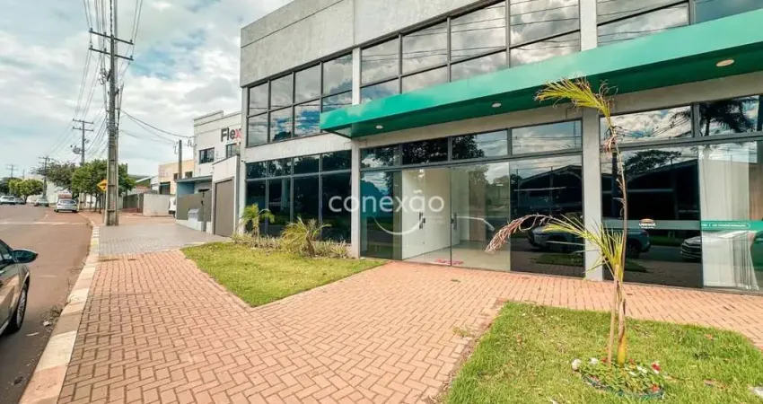 Sala comercial semimobiliada para locação, jd. pancera - toledo/pr