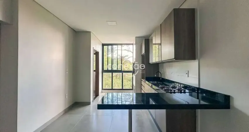 Apartamento semimobiliado para locação com 1 suíte + 1 quarto, jd. coopagro - toledo/pr