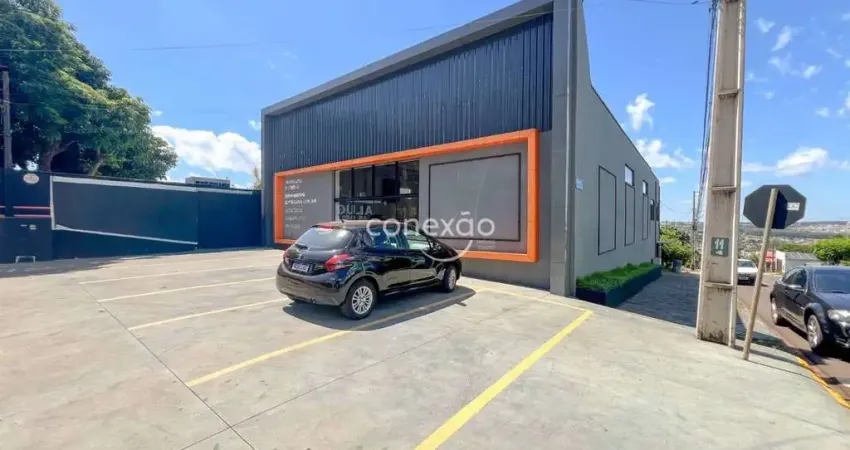 Barracão de esquina para locação com 534,40m², JD. PORTO ALEGRE - TOLEDO/PR