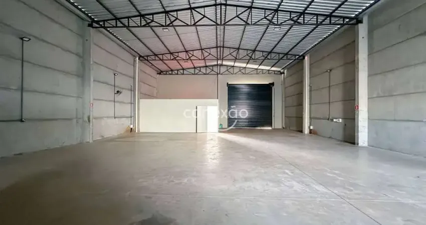 Barracão novo para locação, com 294,00 m² de área construída e estacionamento próprio, VILA INDUSTRIAL - TOLEDO/PR