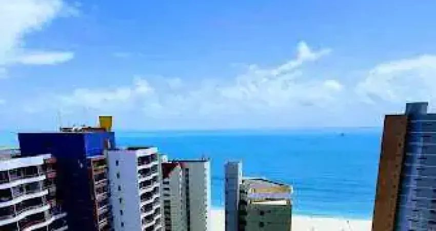 Apartamento com 1 dormitório com vista mar, 44 m² - Praia de Iracema - Fortaleza/CE