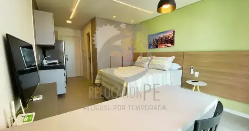 More ou Invista no Melhor de Boa Viagem | Flat com Vista Mar no Rooftop.470