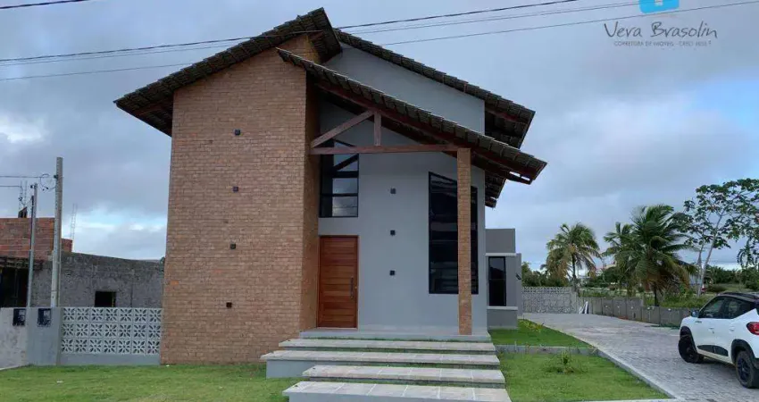 Duplex, 5 quartos no melhor condomínio da região, Chacaras de Carapibus!