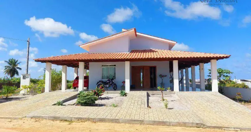 Casa térrea 3 suítes no Condomínio Chácaras de Carapibus!