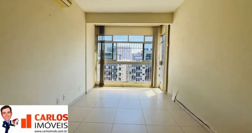 Localização nobre de santos, praia do boqueirão. apartamento de 1 dormitório grande, excelente!