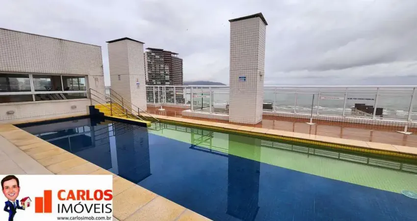 Apartamento na Praia da Pompéia em Santos, Vista Mar! Piscina, academia, salão de festas, sauna, lavanderia, espaço para guardar pranchas, cadeiras e guarda-sóis.