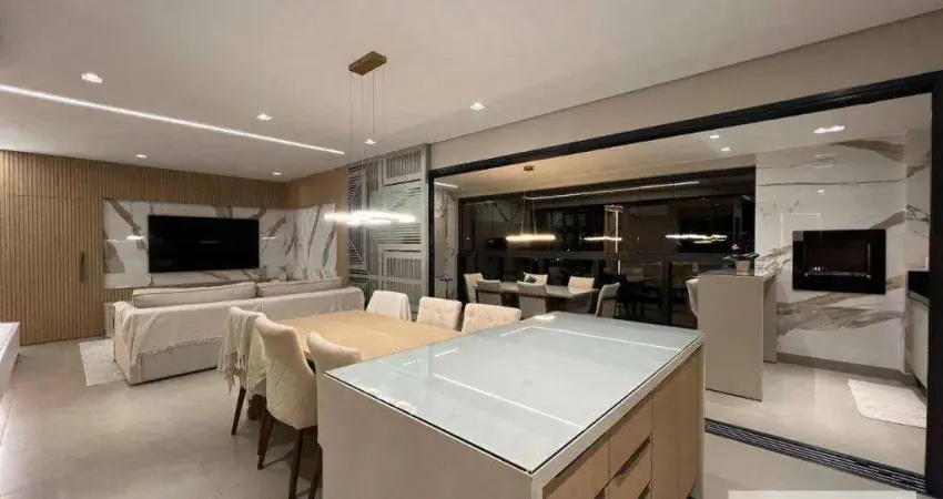 Apartamento à venda, 155 m² por r$ 1.950.000,00 - edifício trianon - londrina/pr