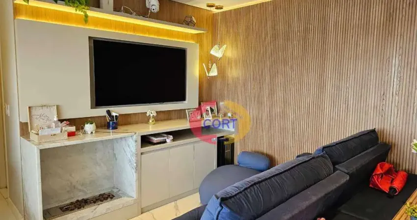 Apartamento com 3 dormitórios à venda, 68 m² por r$ 800.000 - portão - arujá/sp