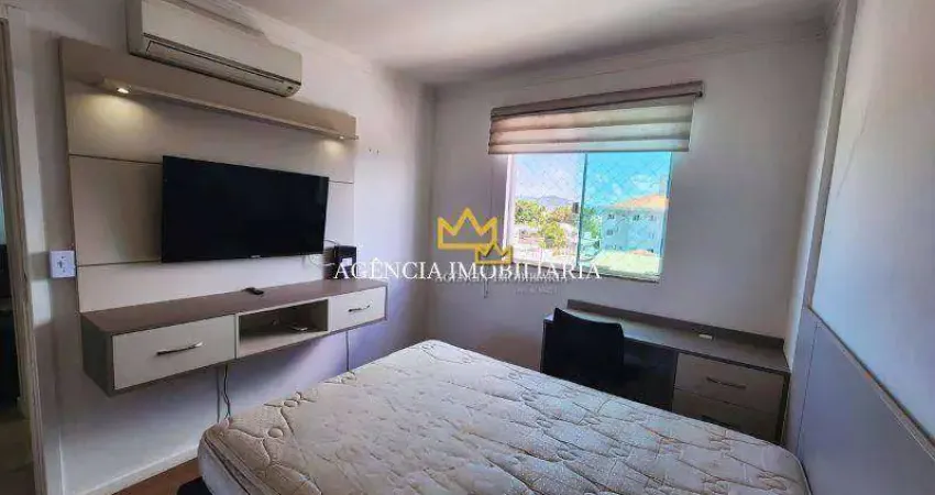 Apartamento semimobiliado 2 quartos parte alta cordeiros itajaí
