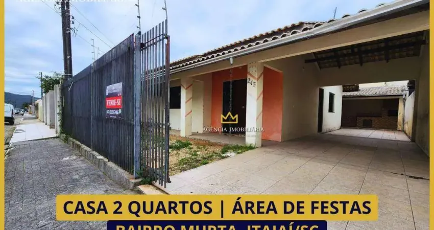Casa com 2 quartos à venda no Murta, Itajaí 