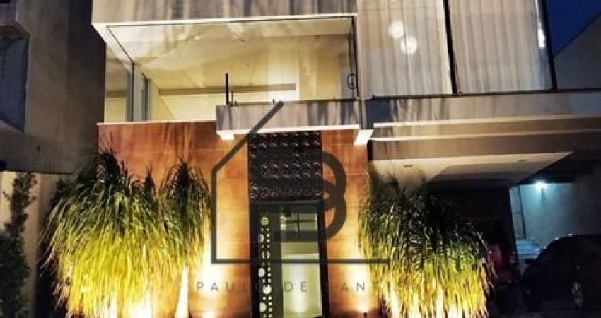 Casa Sobrado à Venda Condomínio Portal de Bragança Horizonte, 3 suítes, área gourmet com piscina, 4 vagas, Bragança Paulista.