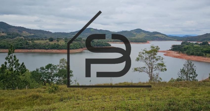 Terreno Pé na Agua à Venda na Represa de Vargem, bairro Rio Acima, com Matricula.