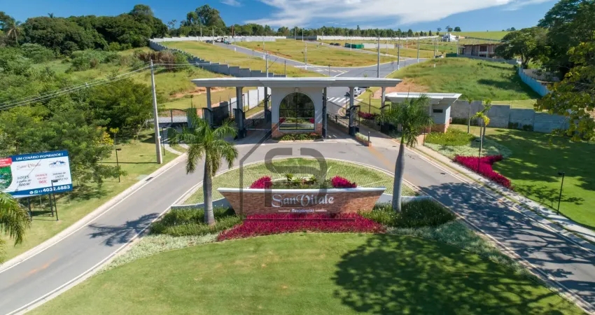 Terreno à venda condomínio san vitale, 310m², leve declive a direita do lote, meio de rua, bragança paulista.
