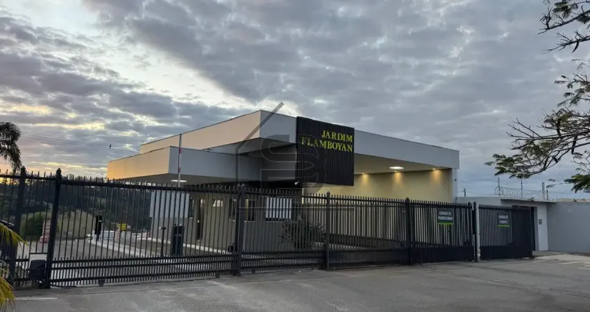 Terreno à venda condomínio flamboyan, 600m², declive a esquerda, meio de rua. bragança paulista