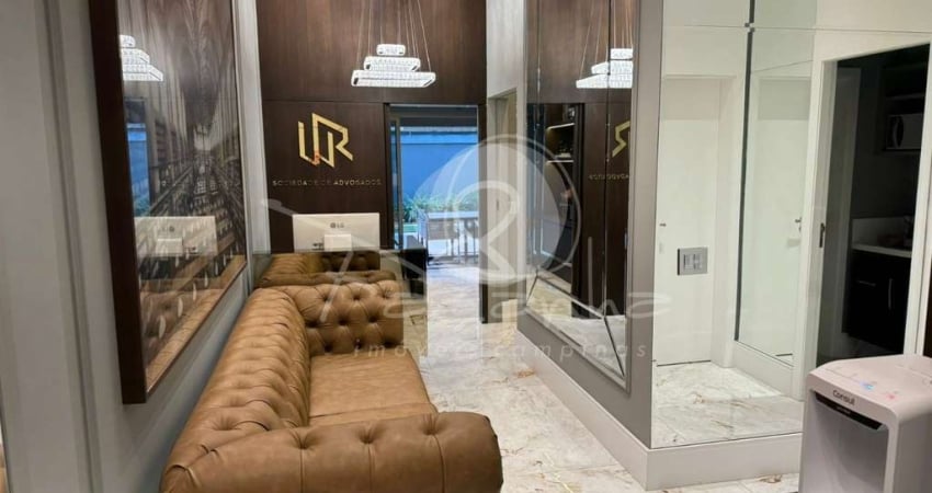 Sala comercial para locação mobiliada no Cambuí em Campinas - 1 sala