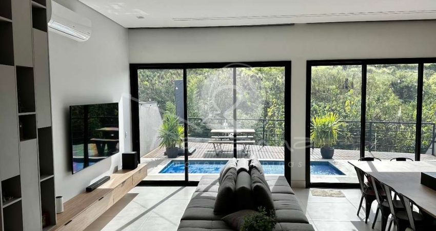 Casa em condominio com vista para natureza para venda - Façanha Imóveis Campinas