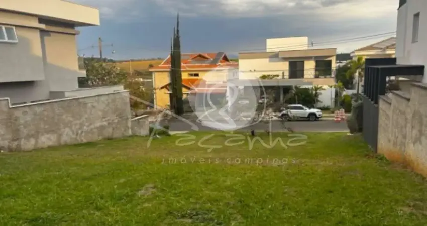 Terreno em condomínio fechado à venda na Avenida Carlos Diaulas Serpa, Loteamento Parque dos Alecrins, Campinas