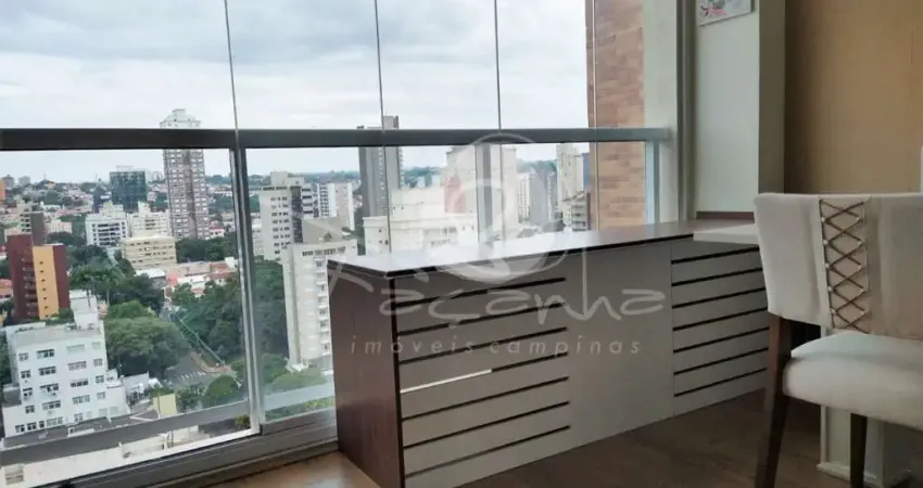 Apartamento com 1 suíte para venda e locação no cambuí - façanha imóveis campinas