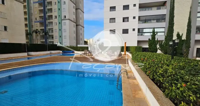 Apartamento andar alto com vista panoramica 3 suítes e 3 garagens para venda na mansões santo antônio - façanha imóveis campinas