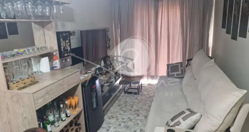 Apartamento à venda em campinas-sp, vila industrial: 2 quartos, 2 salas, 1 banheiro, 1 vaga, 76m². venha conferir!