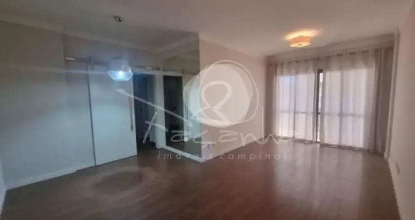 Apartamento de 3 quartos no centro de campinas-sp, 106m², 1 suíte, 2 salas, 3 banheiros e vaga de garagem