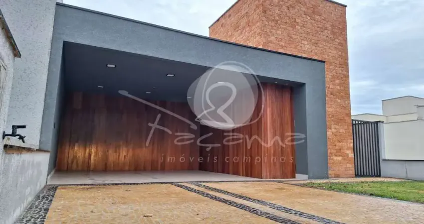 Casa à venda no condomínio campos do conde ii em paulínia - moderna e sofisticada