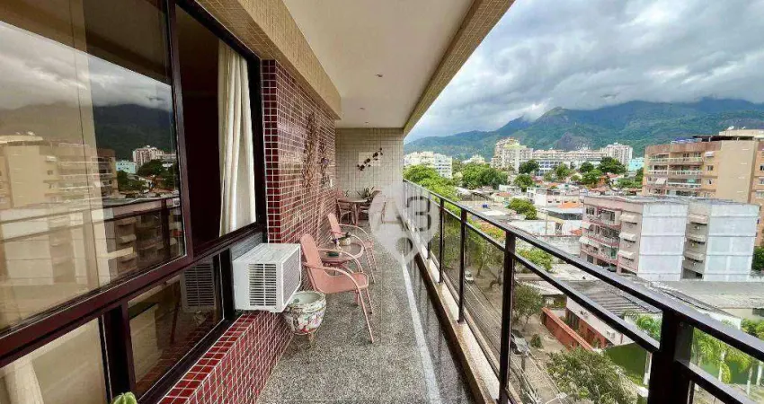 Apartamento à venda, 180 m² por r$ 1.290.000,00 - freguesia de jacarepaguá - rio de janeiro/rj