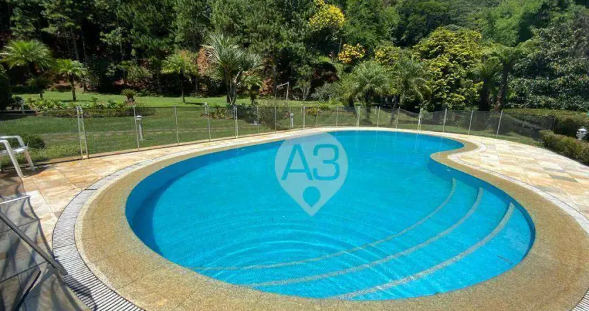 Casa com 4 dormitórios à venda, 470 m² por r$ 2.500.000,00 - iucas - teresópolis/rj