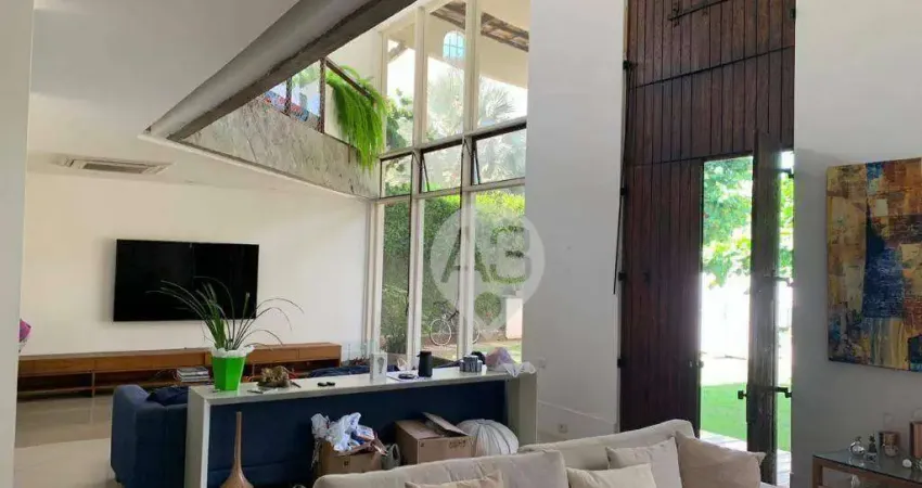 Casa com 4 dormitórios à venda, 470 m² por r$ 5.250.000,00 - barra da tijuca - rio de janeiro/rj