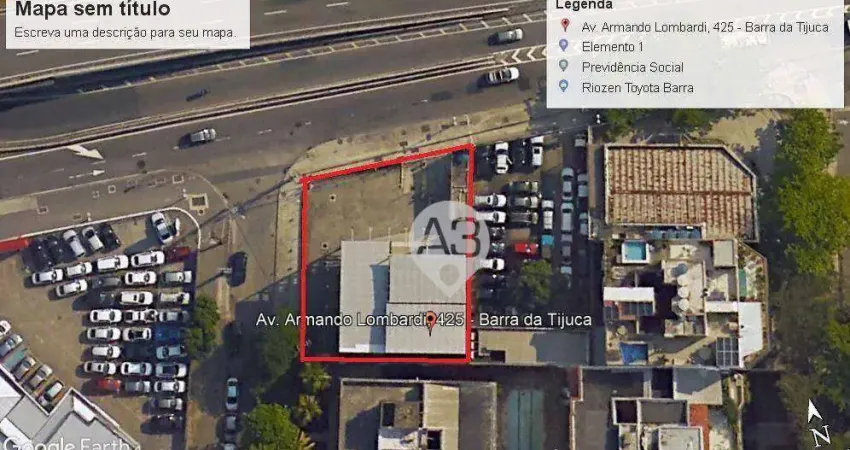 Terreno, 605 m² - venda por r$ 7.900.000,00 ou aluguel por r$ 59.260,40/mês - jardim oceânico - rio de janeiro/rj