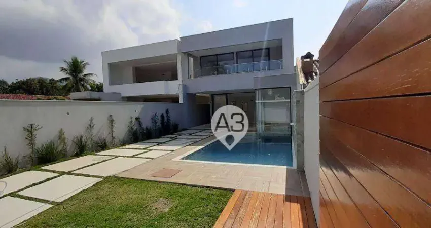 Casa à venda, 310 m² por r$ 4.000.000,00 - barra da tijuca - rio de janeiro/rj