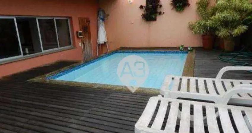 Cobertura à venda, 392 m² por r$ 3.500.000,00 - jardim oceânico - rio de janeiro/rj