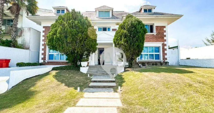 Casa com 4 dormitórios à venda, 950 m² por r$ 7.900.000,00 - barra da tijuca - rio de janeiro/rj