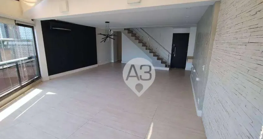Cobertura com 4 dormitórios à venda, 243 m² por r$ 2.600.000,00 - jardim oceânico - rio de janeiro/rj