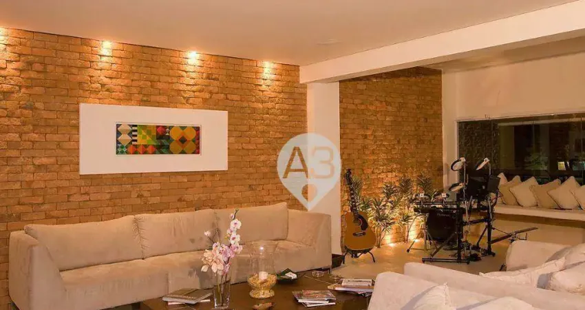 Apartamento com 2 dormitórios à venda, 199 m² por r$ 2.400.000,00 - jardim oceânico - rio de janeiro/rj