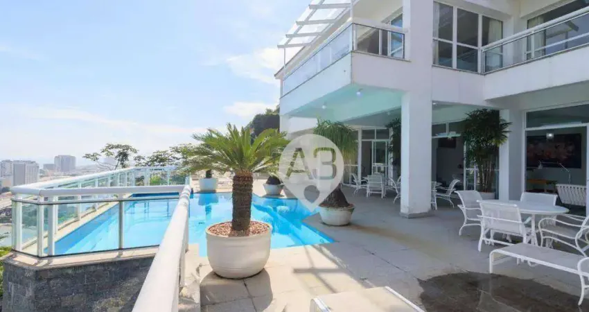 Casa com 4 dormitórios à venda, 850 m² por r$ 6.500.000,00 - joá - rio de janeiro/rj