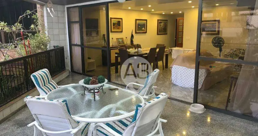 Apartamento à venda, 198 m² por r$ 2.150.000,00 - jardim oceânico - rio de janeiro/rj