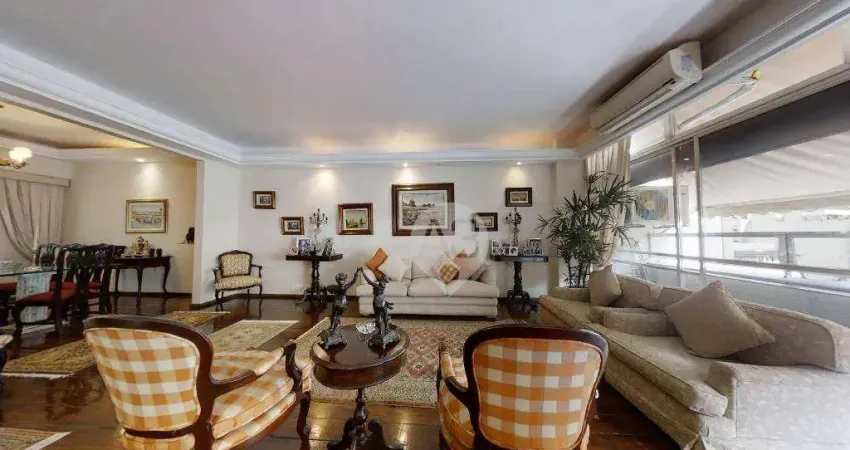 Apartamento com 3 dormitórios à venda, 225 m² por r$ 2.600.000,00 - lagoa - rio de janeiro/rj