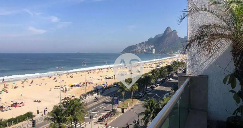 Cobertura com 2 dormitórios à venda, 215 m² por r$ 12.000.000,00 - ipanema - rio de janeiro/rj