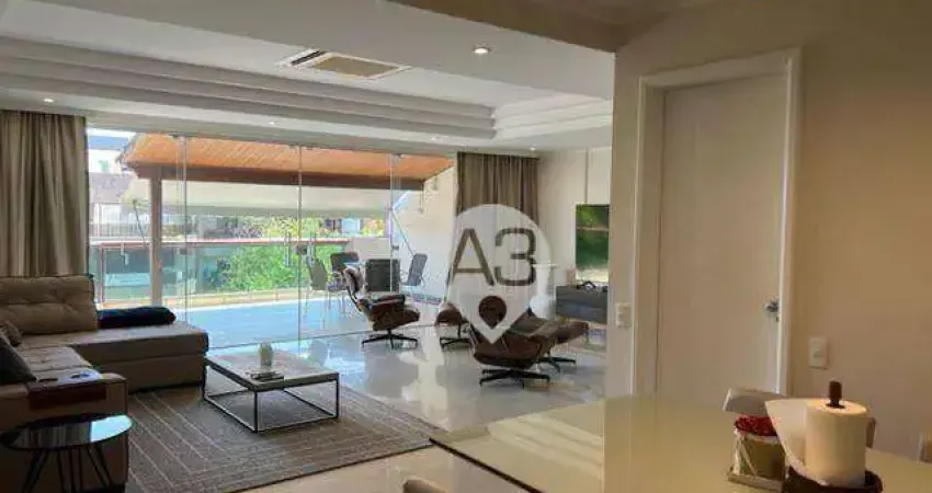 Cobertura à venda, 330 m² por r$ 3.800.000,00 - jardim oceânico - rio de janeiro/rj