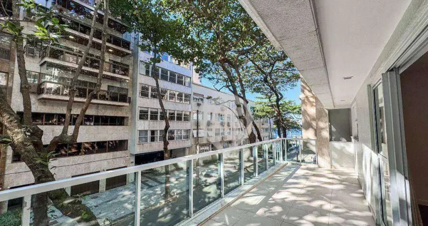 Apartamento com 3 dormitórios à venda, 220 m² por r$ 5.799.000,00 - leblon - rio de janeiro/rj