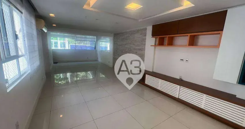 Cobertura com 4 dormitórios à venda, 358 m² por r$ 3.500.000,00 - jardim oceânico - rio de janeiro/rj