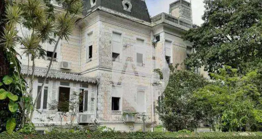 Casa com 7 dormitórios à venda, 3000 m² por r$ 12.000.000,00 - alto da boa vista - rio de janeiro/rj