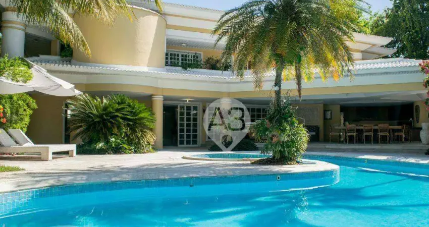 Casa com 5 dormitórios à venda, 1032 m² - barra da tijuca - rio de janeiro/rj