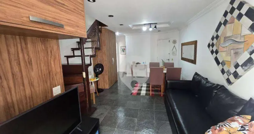 Apartamento com 2 dormitórios à venda, 75 m² por r$ 850.000,00 - barra da tijuca - rio de janeiro/rj