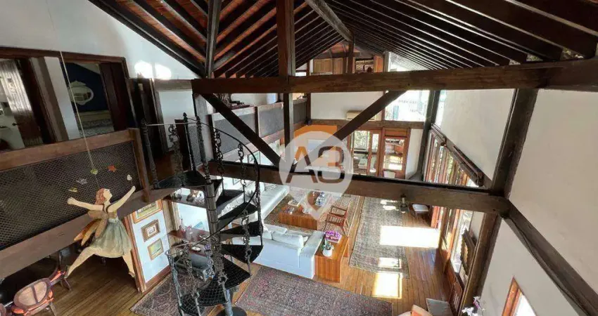 Casa com 3 dormitórios à venda, 302 m² por r$ 3.400.000,00 - itanhangá - rio de janeiro/rj